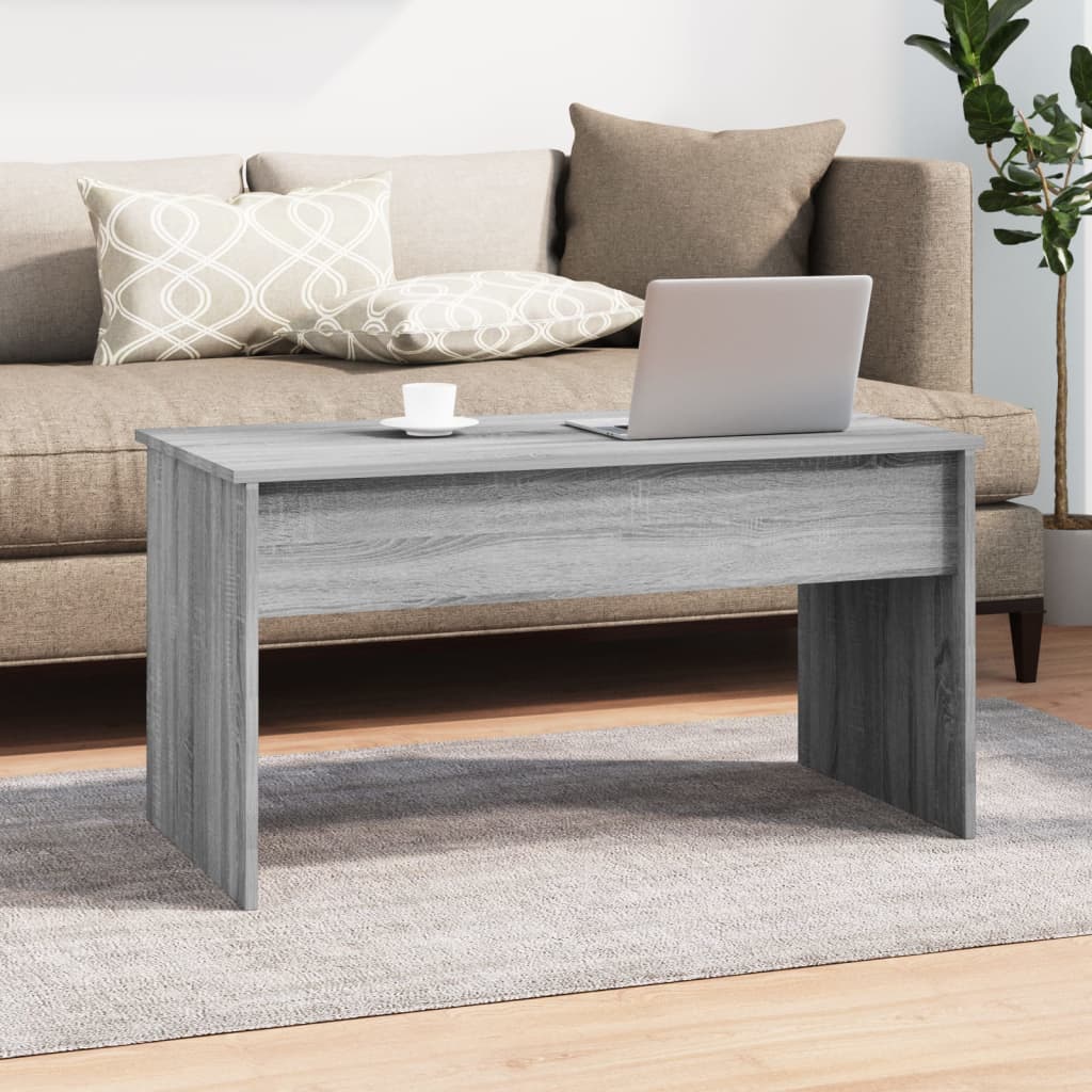 vidaXL Coffee Table Lift Top End Table Accent Side Sofa Table Engineered Wood-27