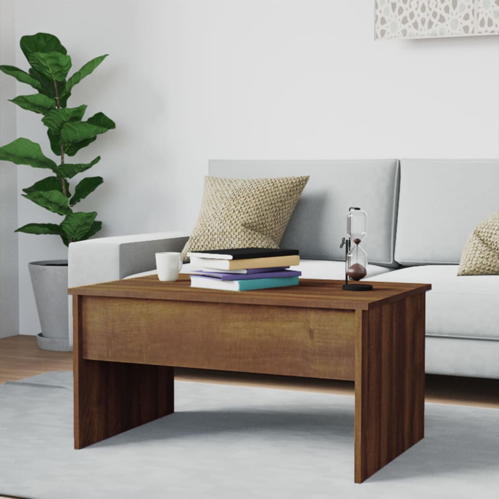 vidaXL Coffee Table Lift Top End Table Accent Side Sofa Table Engineered Wood-30