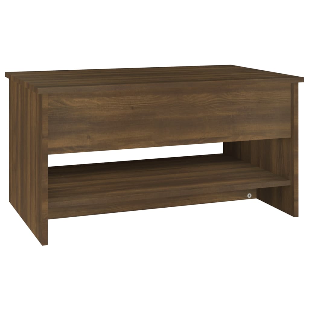 vidaXL Coffee Table Lift Top End Table Accent Side Sofa Table Engineered Wood-14