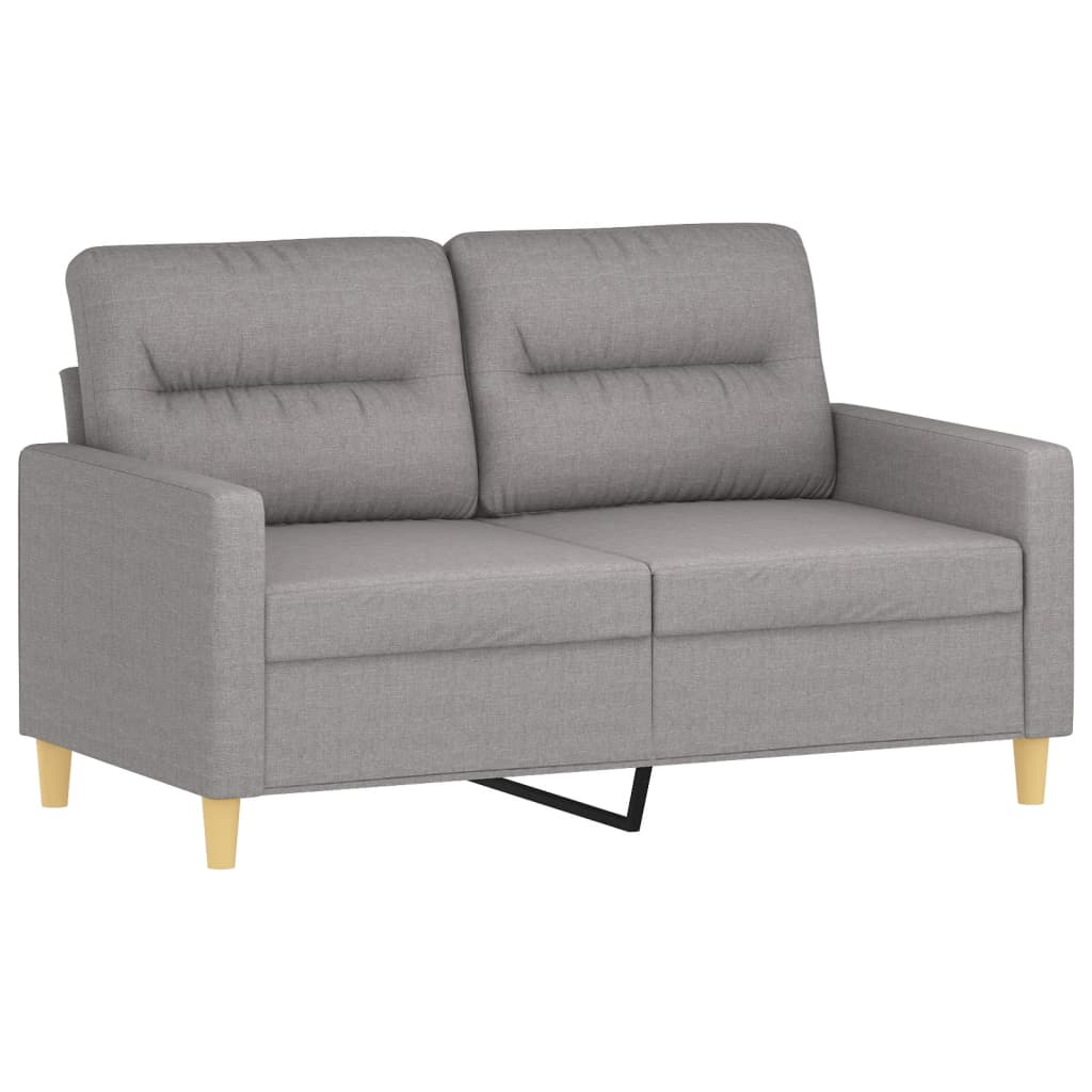 vidaXL 3-Seater Sofa Dark Gray 82.7" Fabric-2