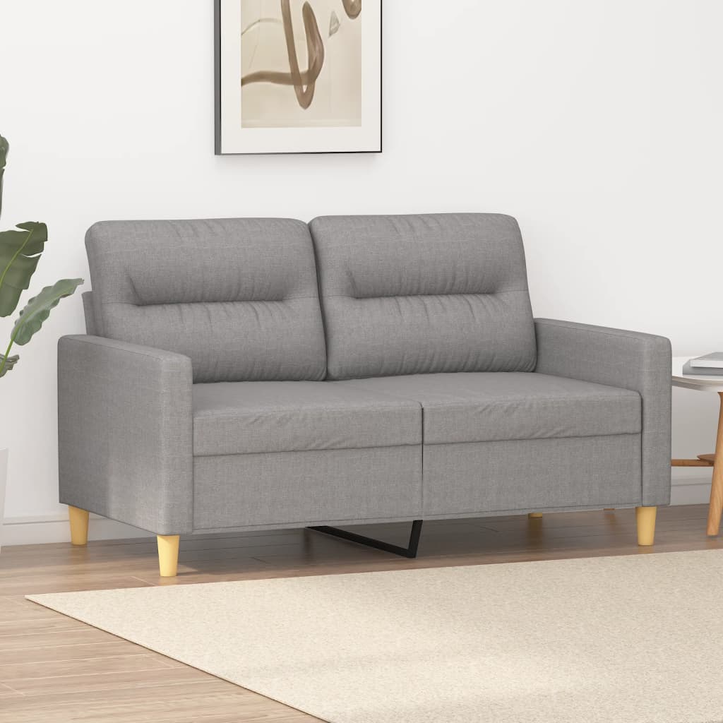 vidaXL 3-Seater Sofa Dark Gray 82.7" Fabric-11