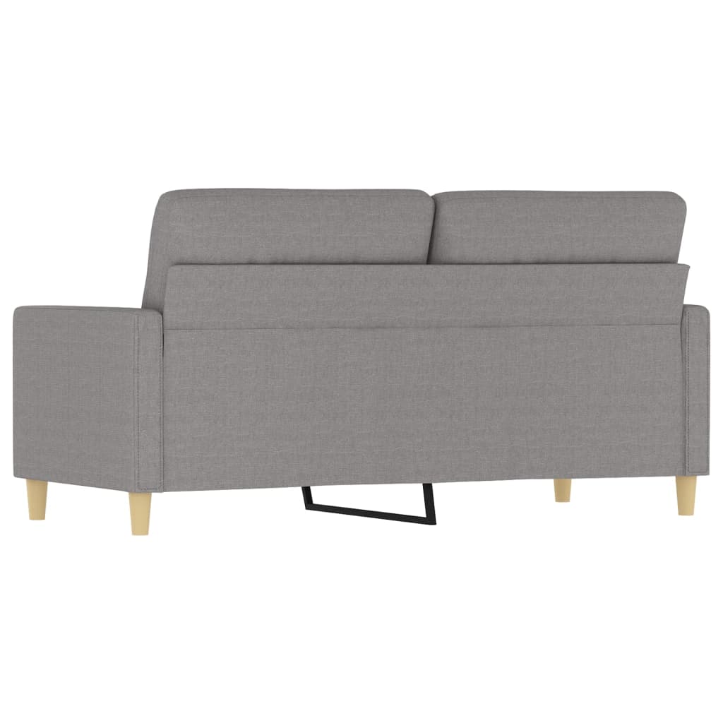 vidaXL 3-Seater Sofa Dark Gray 82.7" Fabric-0