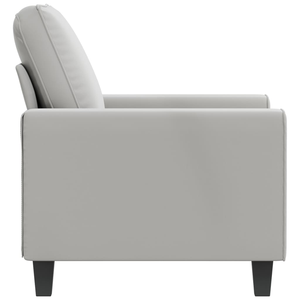 vidaXL Sofa Chair Accent Upholstered Chair for Living Room Microfiber Fabric-59