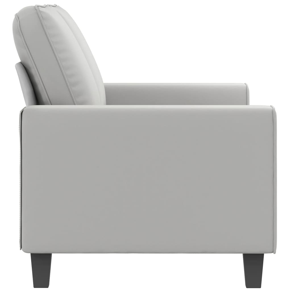 vidaXL Sofa Chair Accent Upholstered Chair for Living Room Microfiber Fabric-29