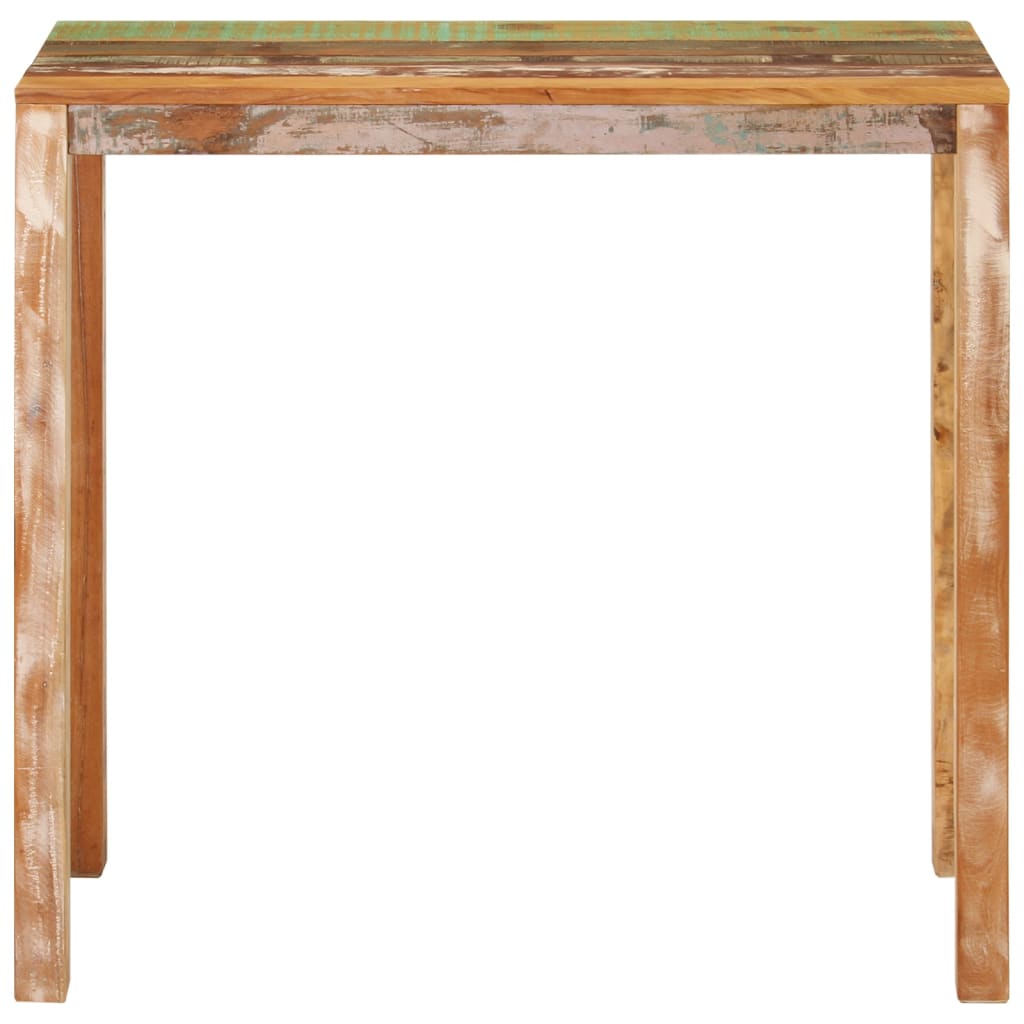 vidaXL Bar Table 44.1"x21.7"x42.5" Solid Wood Reclaimed-1