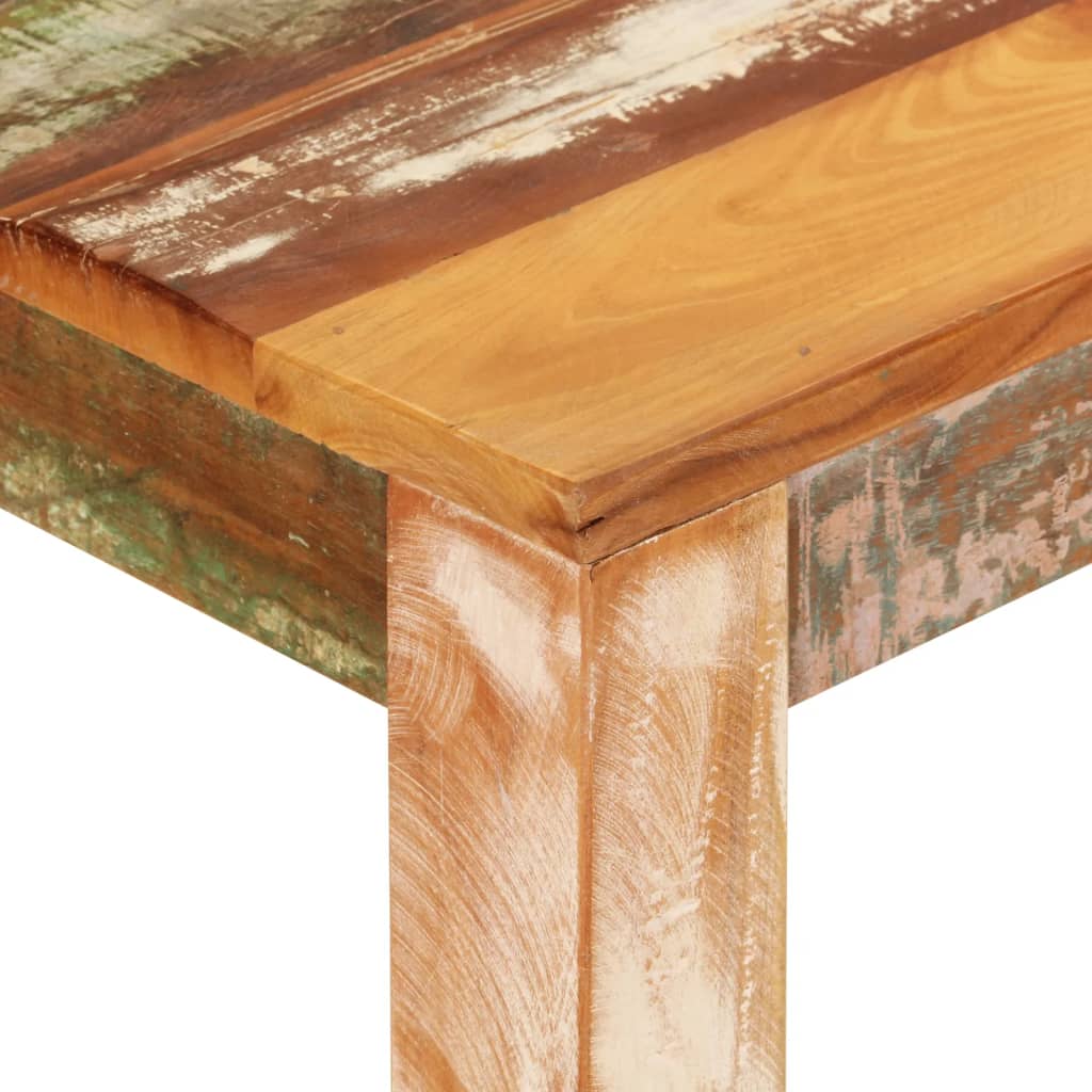 vidaXL Bar Table 44.1"x21.7"x42.5" Solid Wood Reclaimed-4