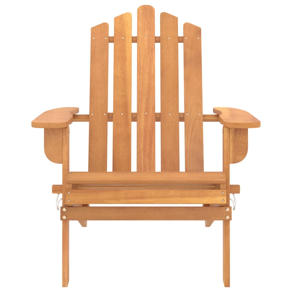 vidaXL Patio Adirondack Chairs 2 pcs Solid Wood Acacia-3