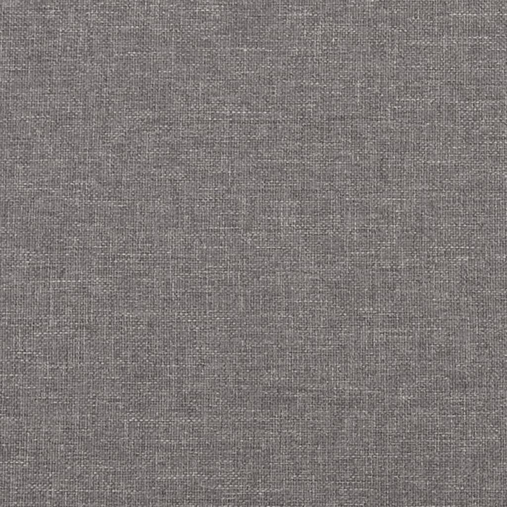vidaXL 2-Seater Sofa with Pillows&Cushions Dark Gray 55.1" Fabric-47