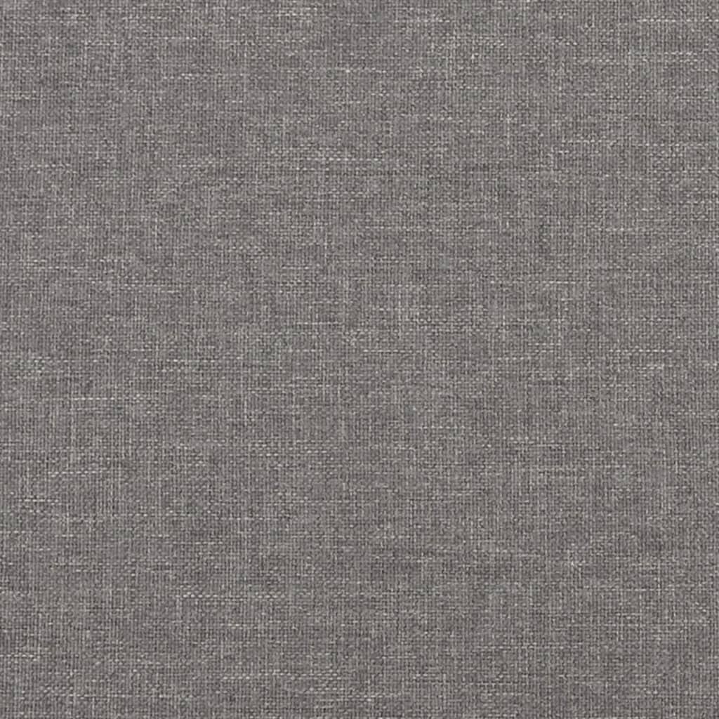 vidaXL 2-Seater Sofa with Pillows&Cushions Dark Gray 55.1" Fabric-23