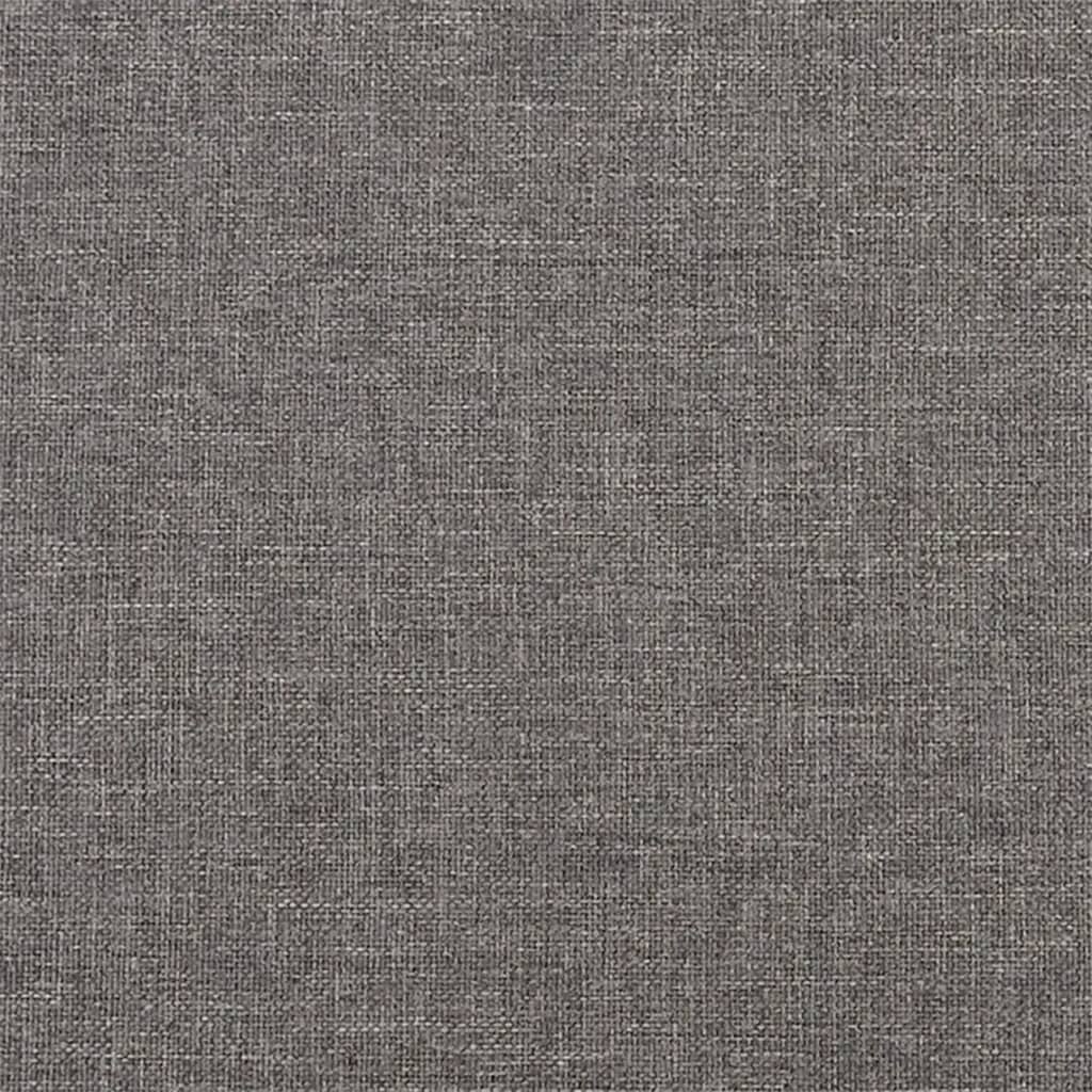 vidaXL 2-Seater Sofa with Pillows&Cushions Dark Gray 55.1" Fabric-29