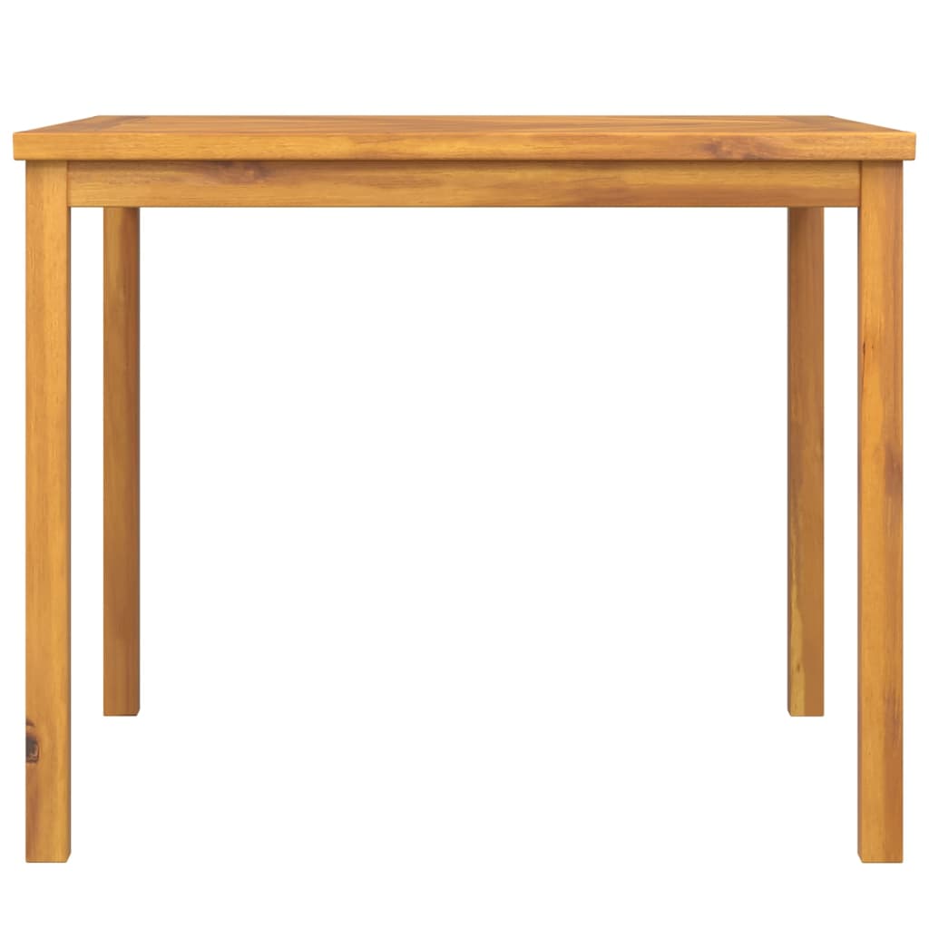 vidaXL Patio Table Outdoor Patio Furniture Dining Table Solid Wood Acacia-17