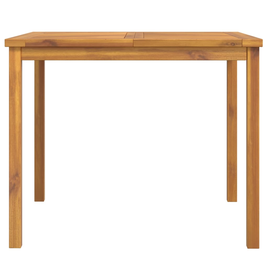 vidaXL Patio Table Outdoor Patio Furniture Dining Table Solid Wood Acacia-19