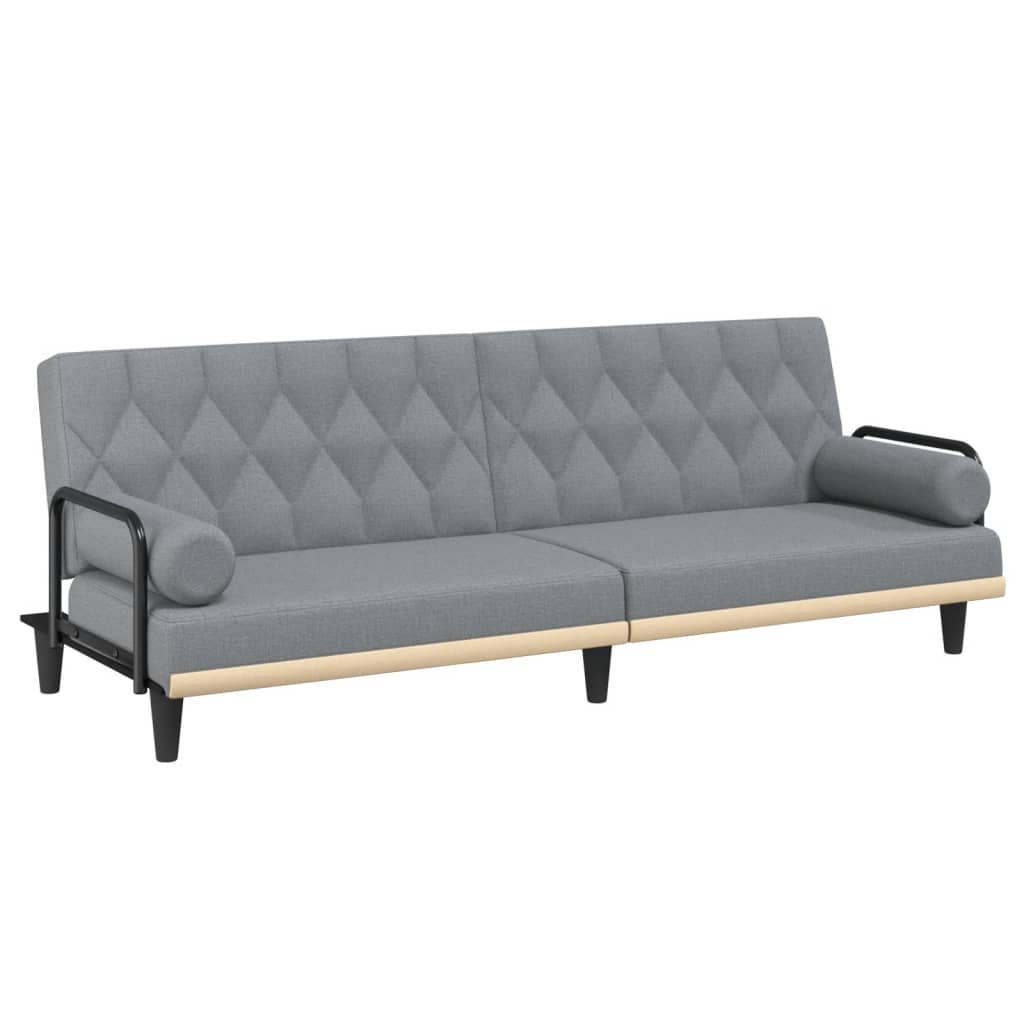 vidaXL Sofa Bed with Armrests Sleeper Sofa Loveseat Recliner Chair Fabric-62