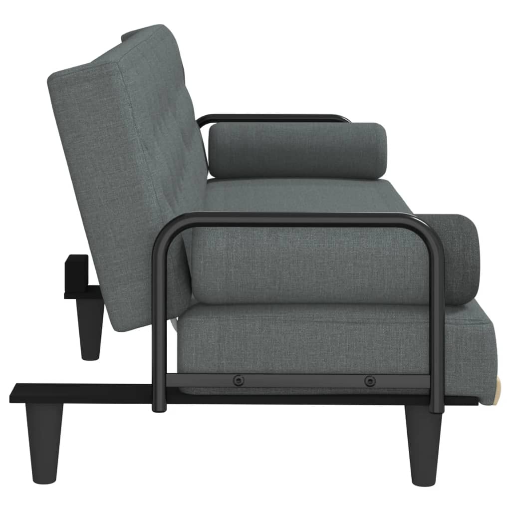 vidaXL Sofa Bed with Armrests Sleeper Sofa Loveseat Recliner Chair Fabric-3
