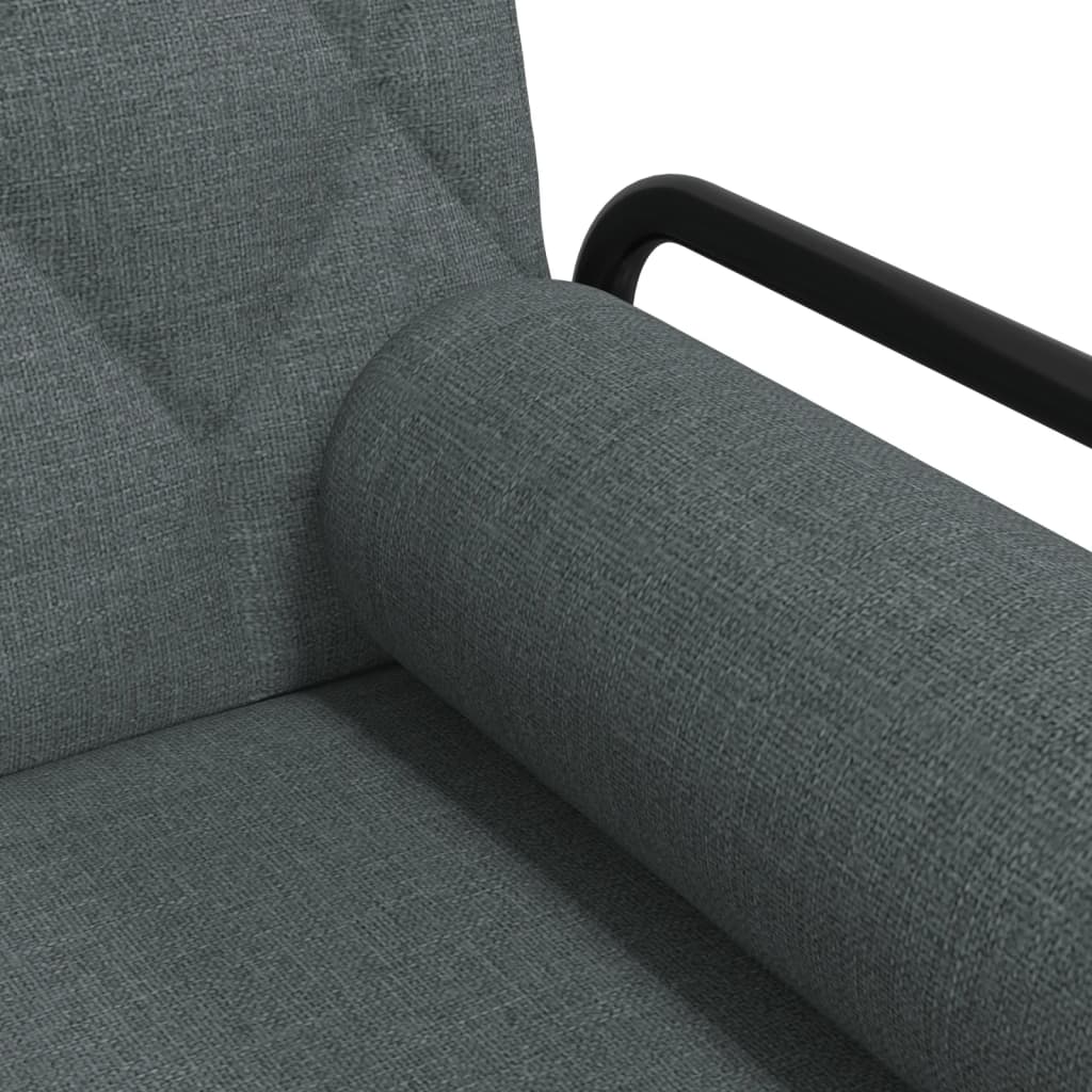 vidaXL Sofa Bed with Armrests Sleeper Sofa Loveseat Recliner Chair Fabric-61