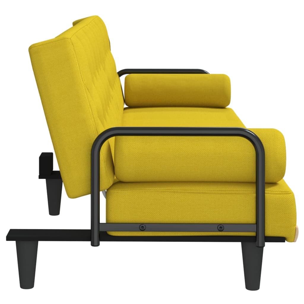 vidaXL Sofa Bed with Armrests Sleeper Sofa Loveseat Recliner Chair Fabric-46
