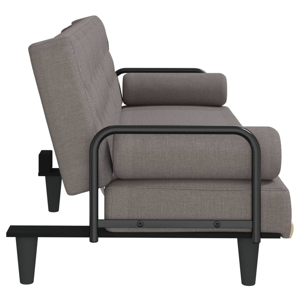 vidaXL Sofa Bed with Armrests Sleeper Sofa Loveseat Recliner Chair Fabric-11