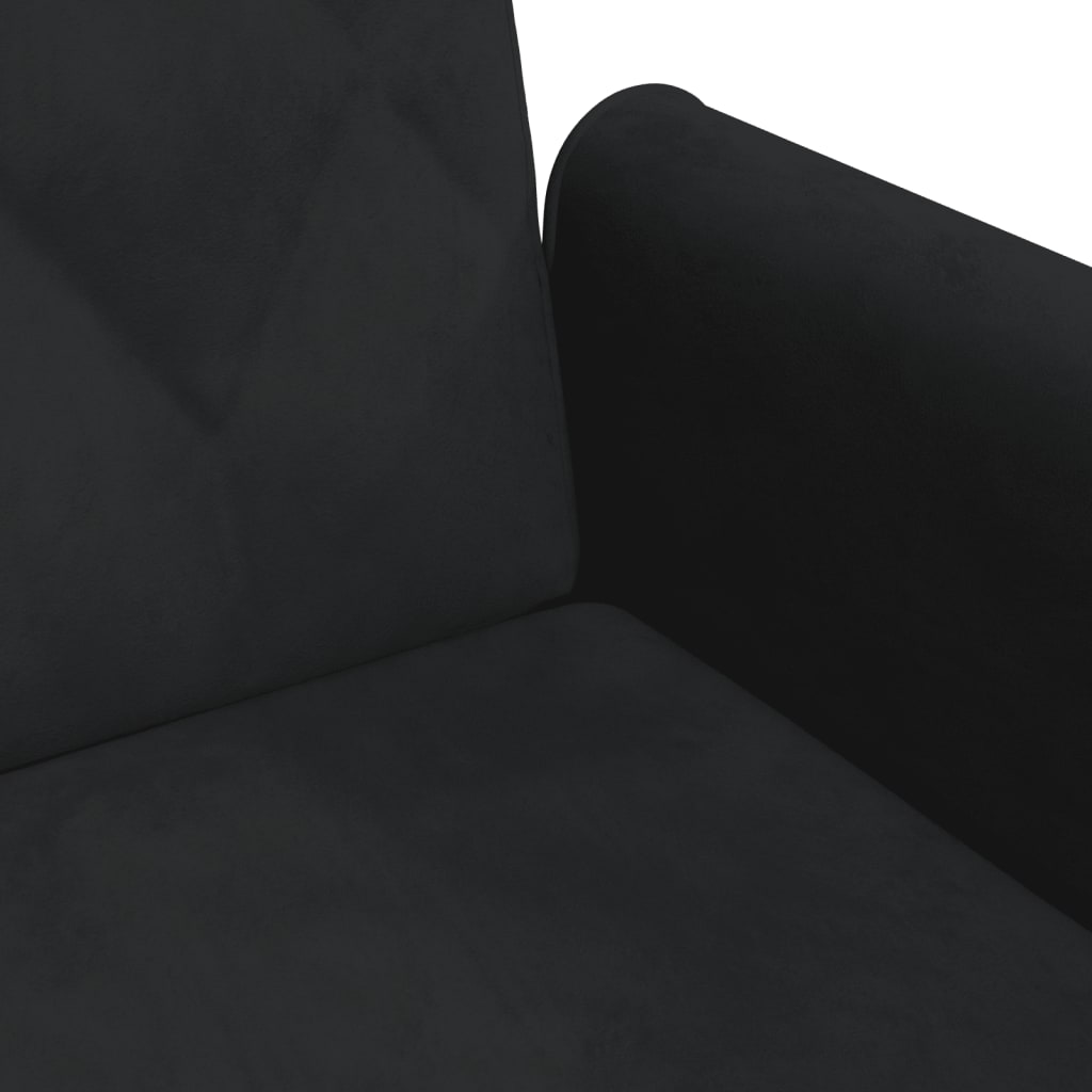 vidaXL Sleeper Sofa with Armrests Velvet Couch Sofa Bed Recliner Loveseat-48