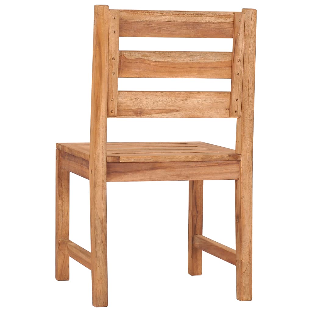 vidaXL 4/6/8x Solid Wood Pine Patio Chairs Garden Outdoor Seating Furniture-20