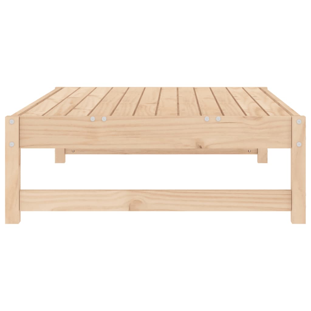 vidaXL Patio Footstool 47.2"x31.5" Solid Wood Pine-3