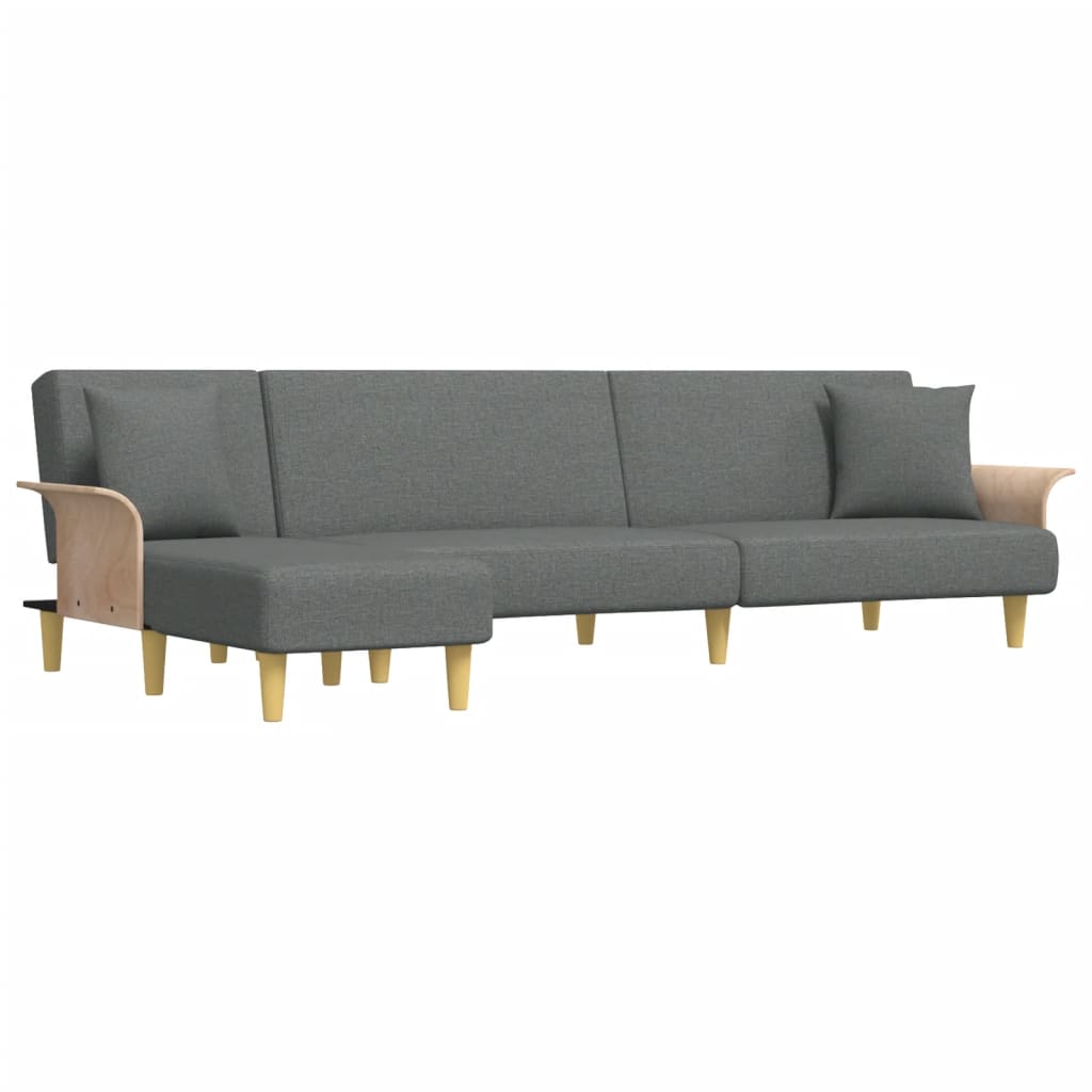 vidaXL Sofa Bed Sleeper Sofa Settee Pull Out Couch for Living Room Fabric-9