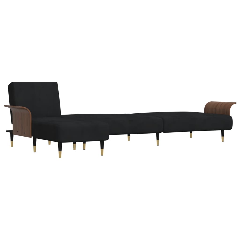 vidaXL Sofa Bed Sleeper Sofa Settee Pull Out Couch for Living Room Velvet-15