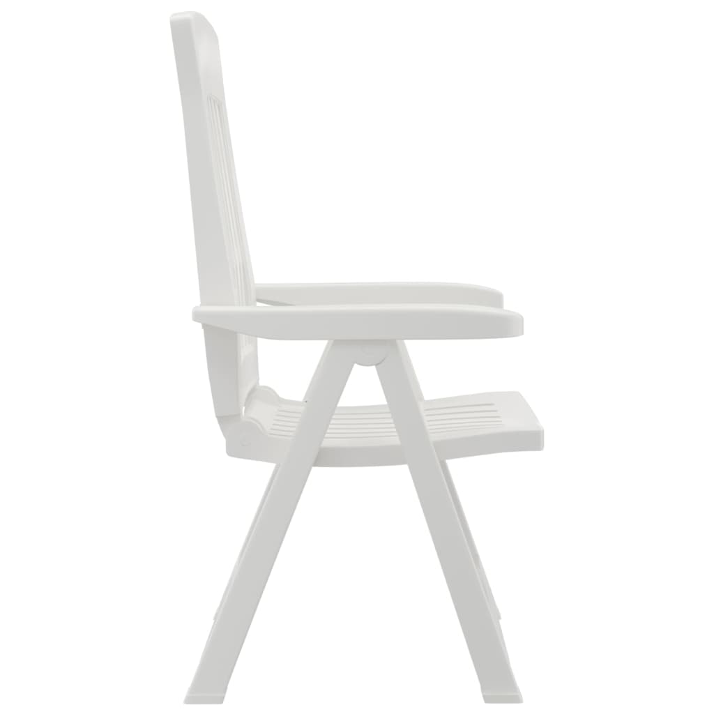 vidaXL Reclining Chair Outdoor Folding Armchair Garden Furniture 2 Pcs PP-9