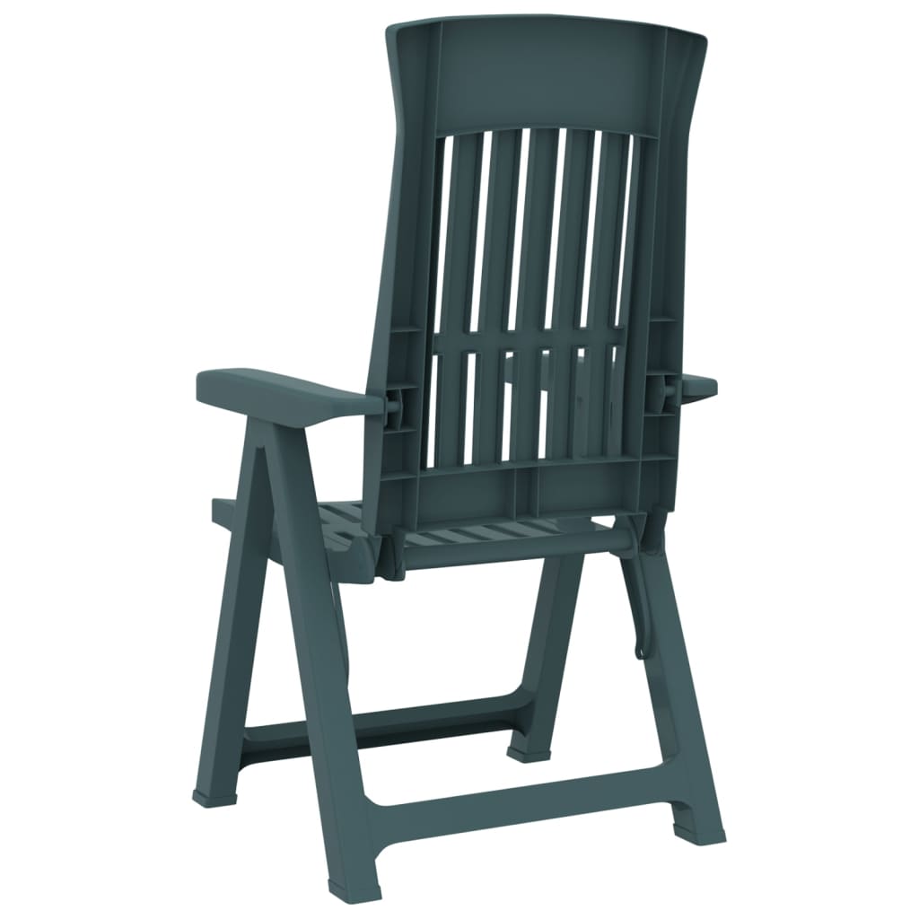 vidaXL Reclining Chair Outdoor Folding Armchair Garden Furniture 2 Pcs PP-17