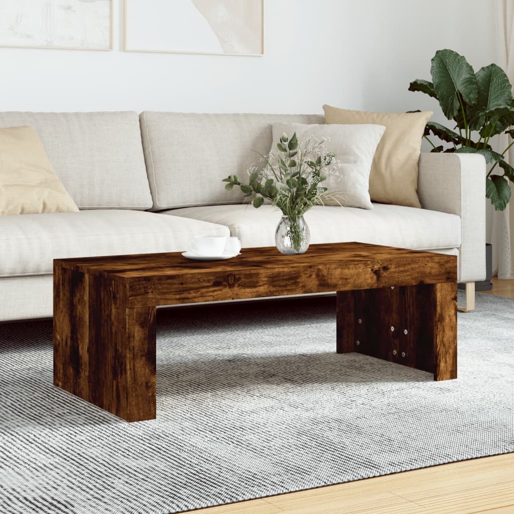 vidaXL Coffee Table Accent Couch Side Table for Living Room Engineered Wood-28