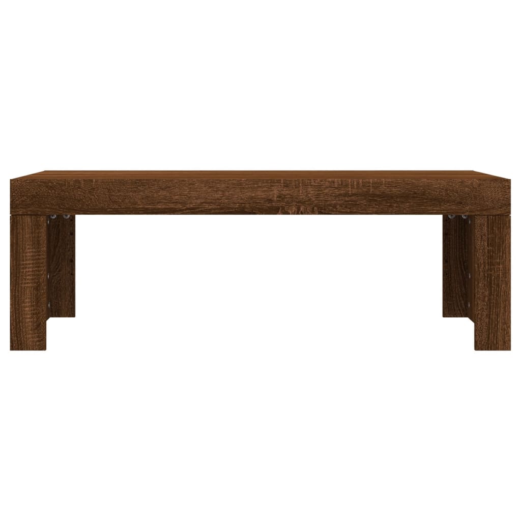 vidaXL Coffee Table Black 40.2"x19.7"x14.2" Engineered Wood-11