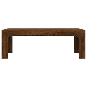 vidaXL Coffee Table Black 40.2"x19.7"x14.2" Engineered Wood-11