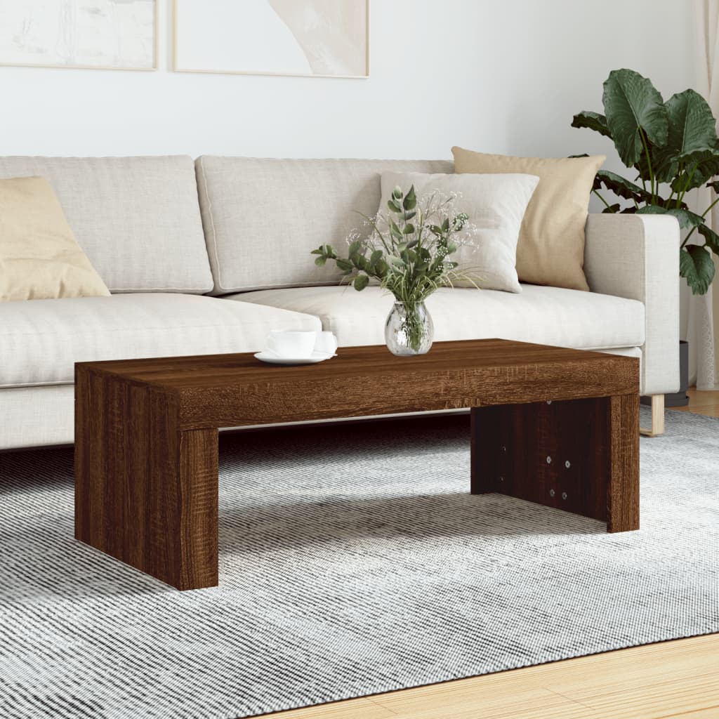 vidaXL Coffee Table Accent Couch Side Table for Living Room Engineered Wood-36