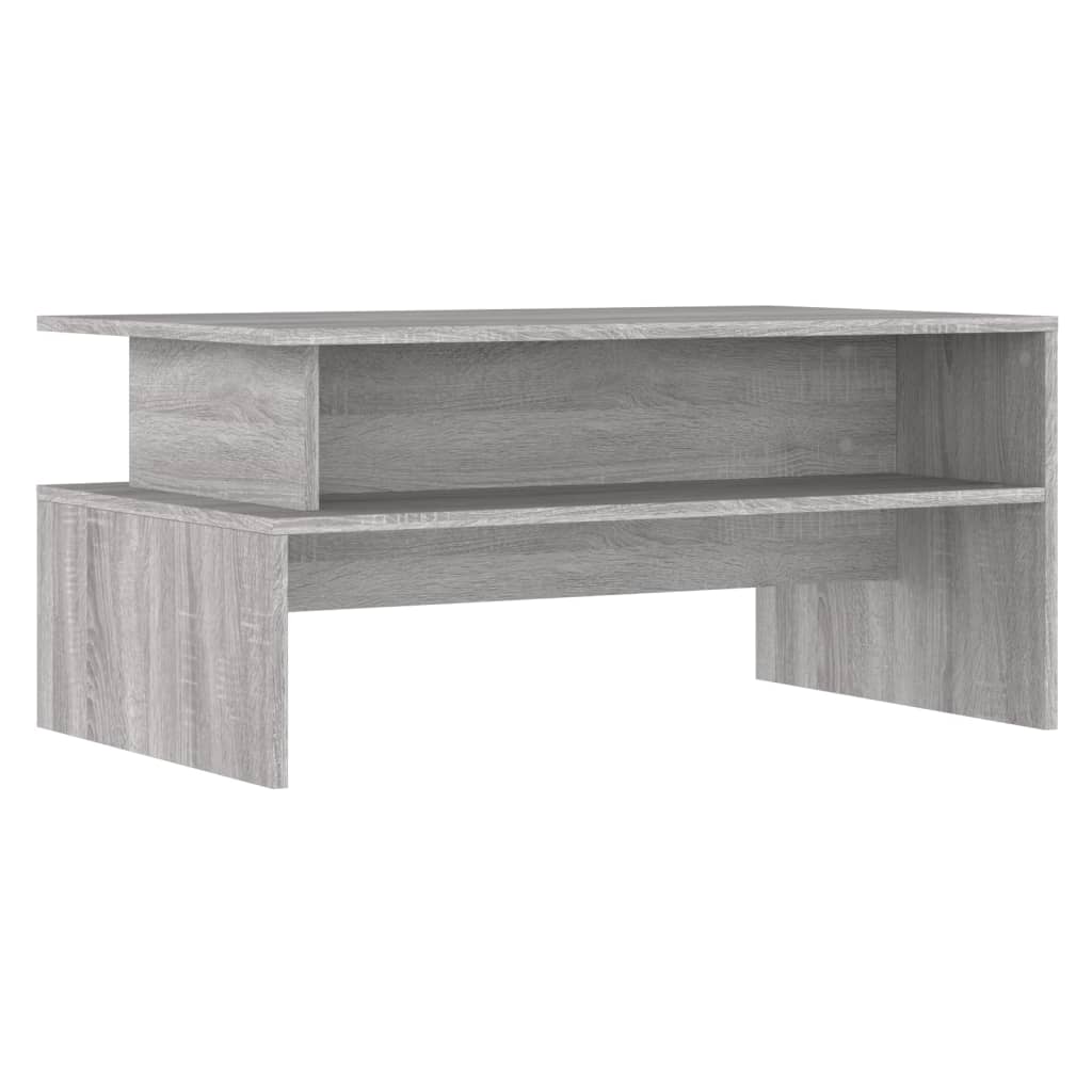 vidaXL Coffee Table Accent Couch Sofa Side Table with Storage Engineered Wood-16