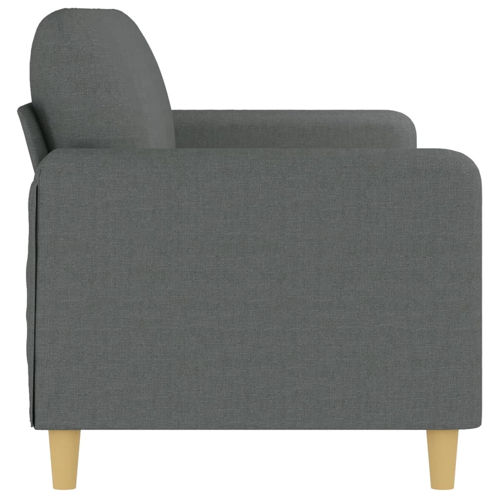 vidaXL Sofa Chair Upholstered Single Sofa Armchair for Living Room Fabric-20