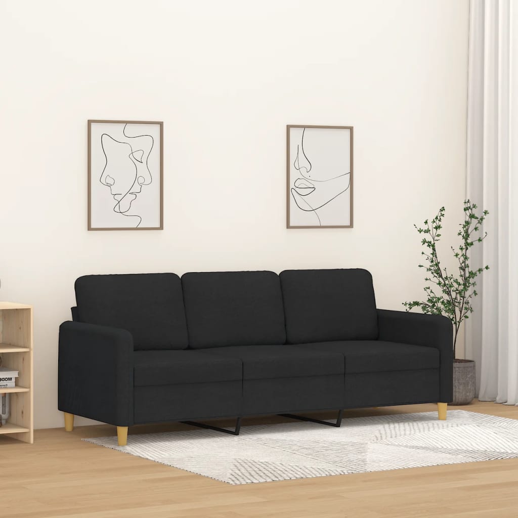 vidaXL Sofa Chair Upholstered Single Sofa Armchair for Living Room Fabric-18