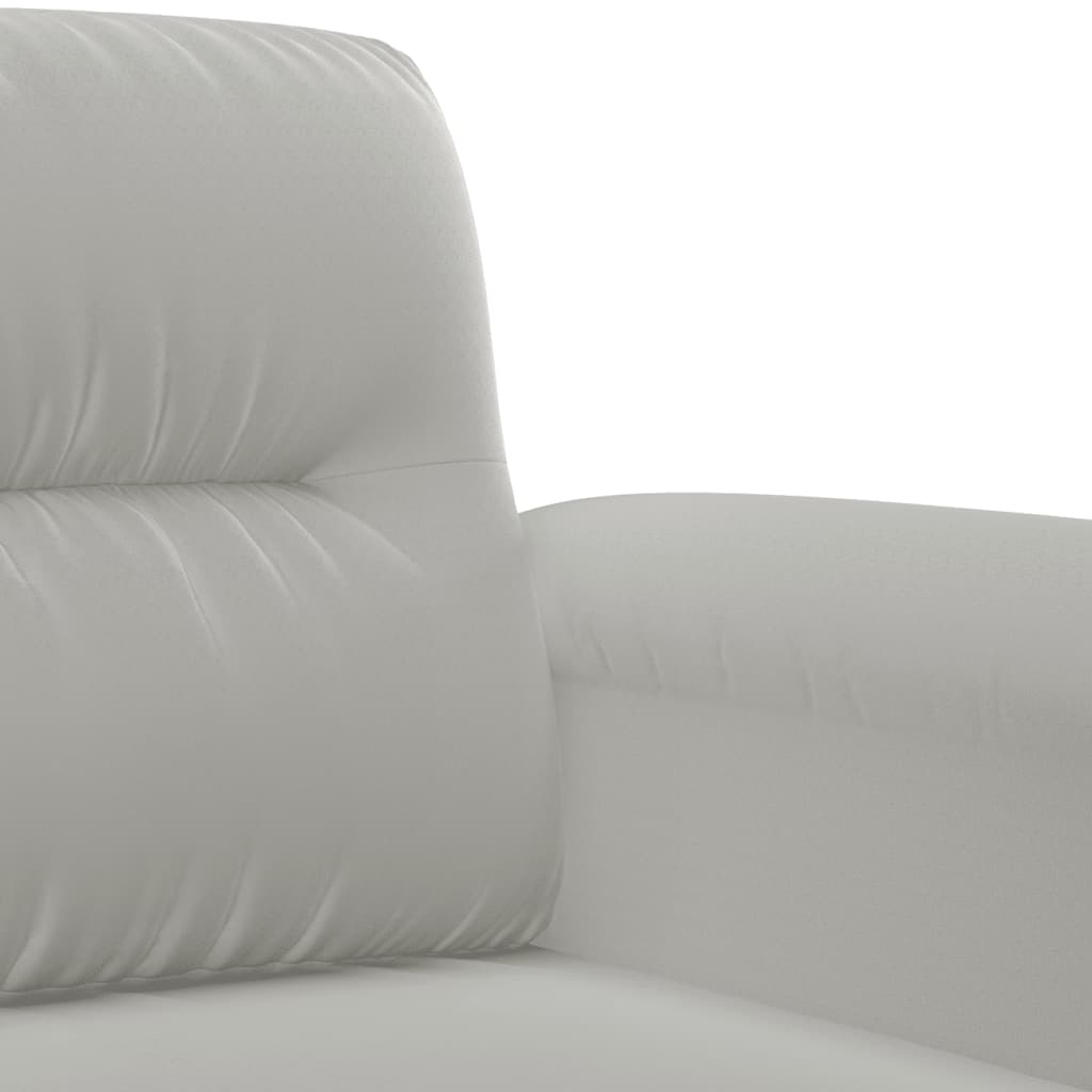 vidaXL Sofa Chair Upholstered Club Armchair for Living Room Microfiber Fabric-0