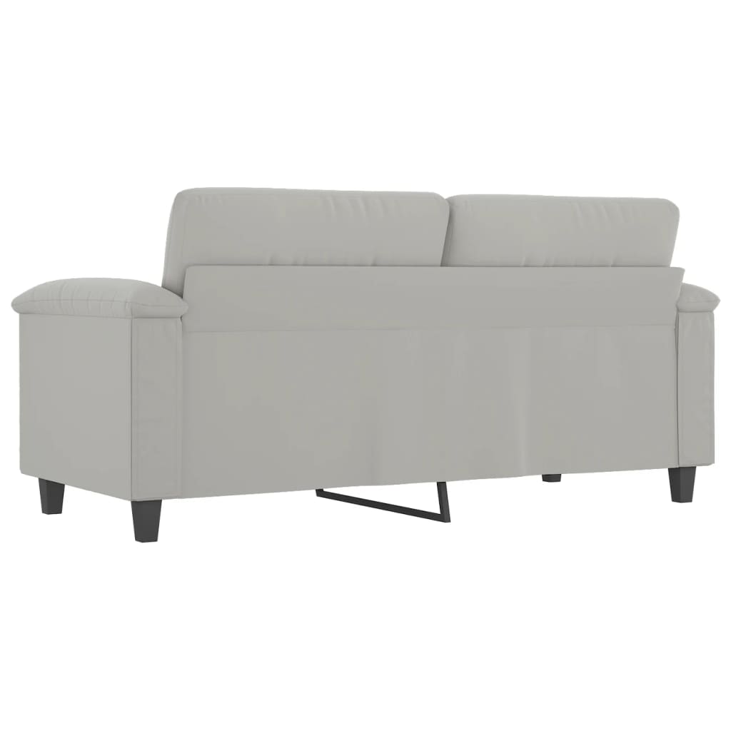 vidaXL Sofa Chair Upholstered Club Armchair for Living Room Microfiber Fabric-6
