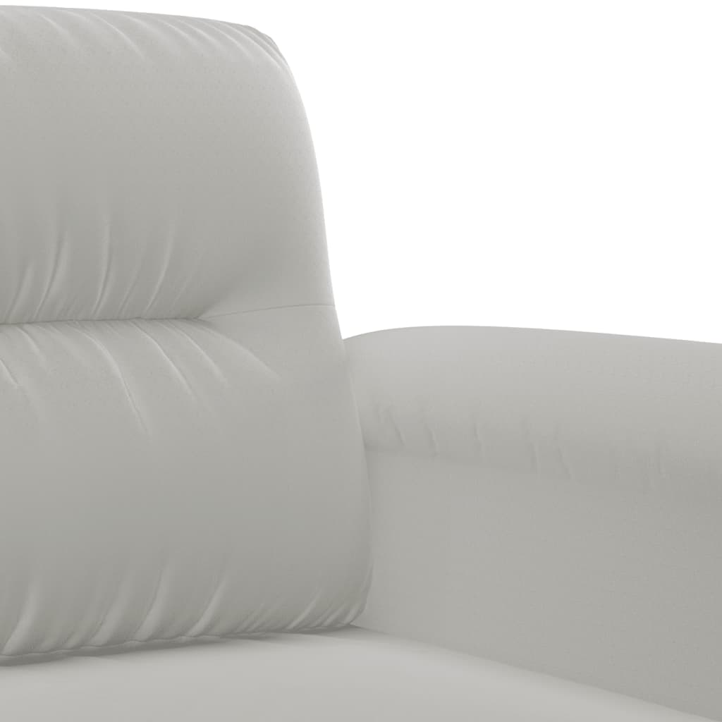 vidaXL Sofa Chair Upholstered Club Armchair for Living Room Microfiber Fabric-8