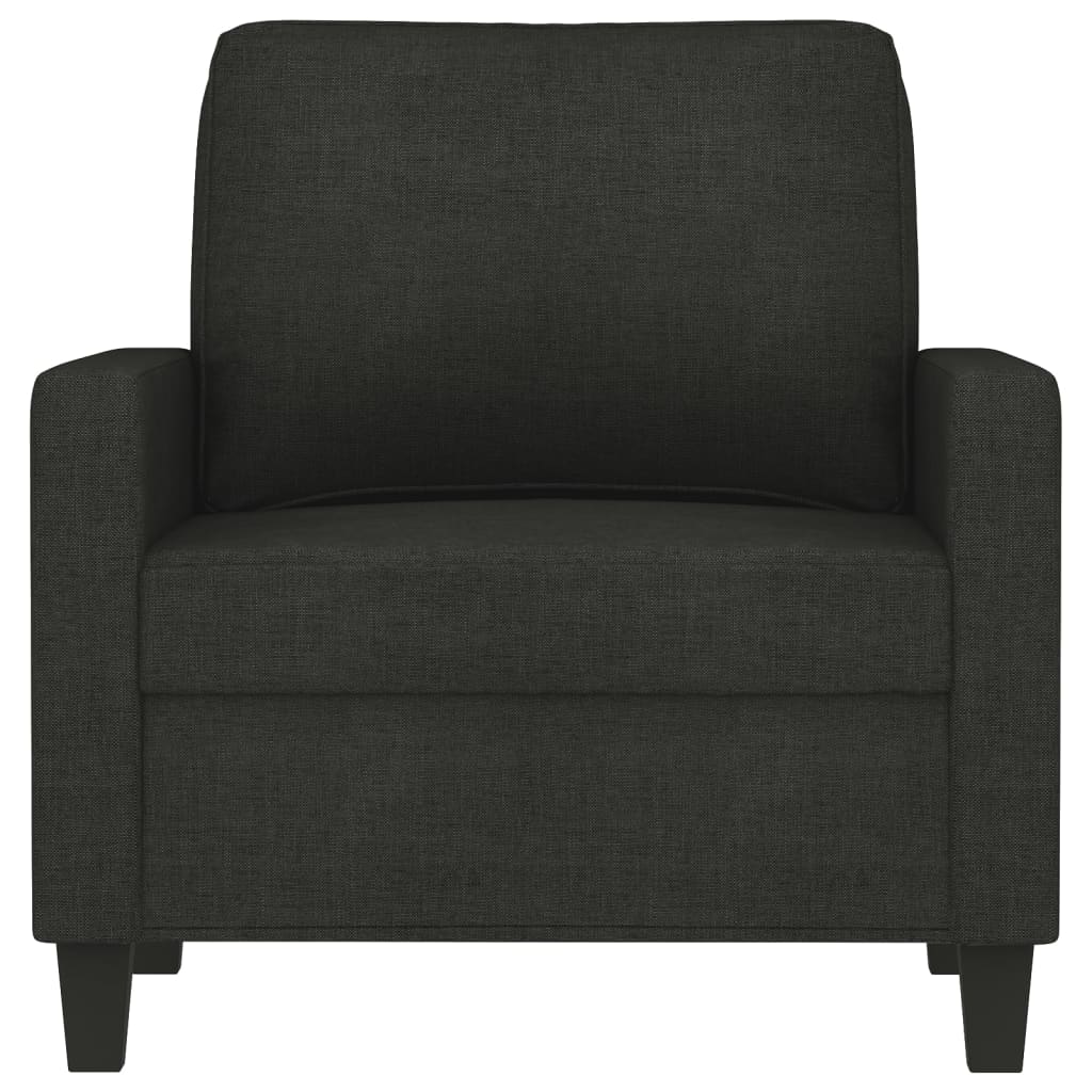 vidaXL Sofa Chair Upholstered Accent Armchair Sofa Comfort Dark Gray Fabric-41