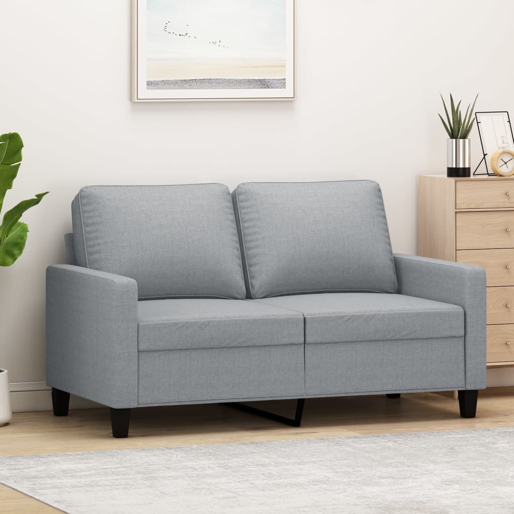 vidaXL Sofa Chair Upholstered Accent Armchair Sofa Comfort Dark Gray Fabric-27