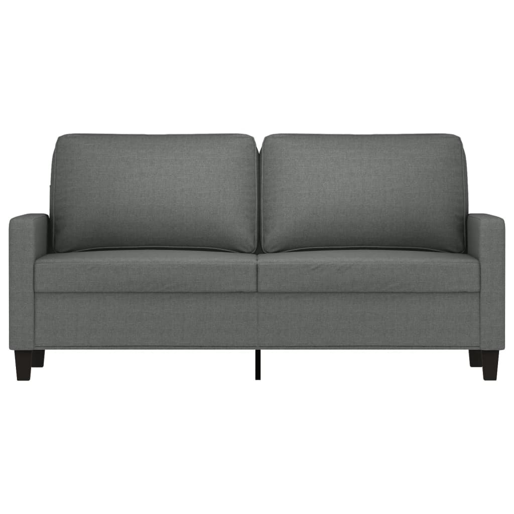 vidaXL Sofa Chair Upholstered Accent Armchair Sofa Comfort Dark Gray Fabric-10
