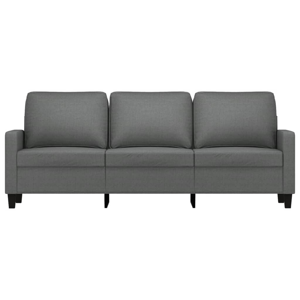 vidaXL Sofa Chair Upholstered Accent Armchair Sofa Comfort Dark Gray Fabric-0