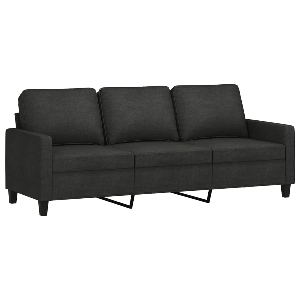 vidaXL Sofa Chair Upholstered Accent Armchair Sofa Comfort Dark Gray Fabric-2