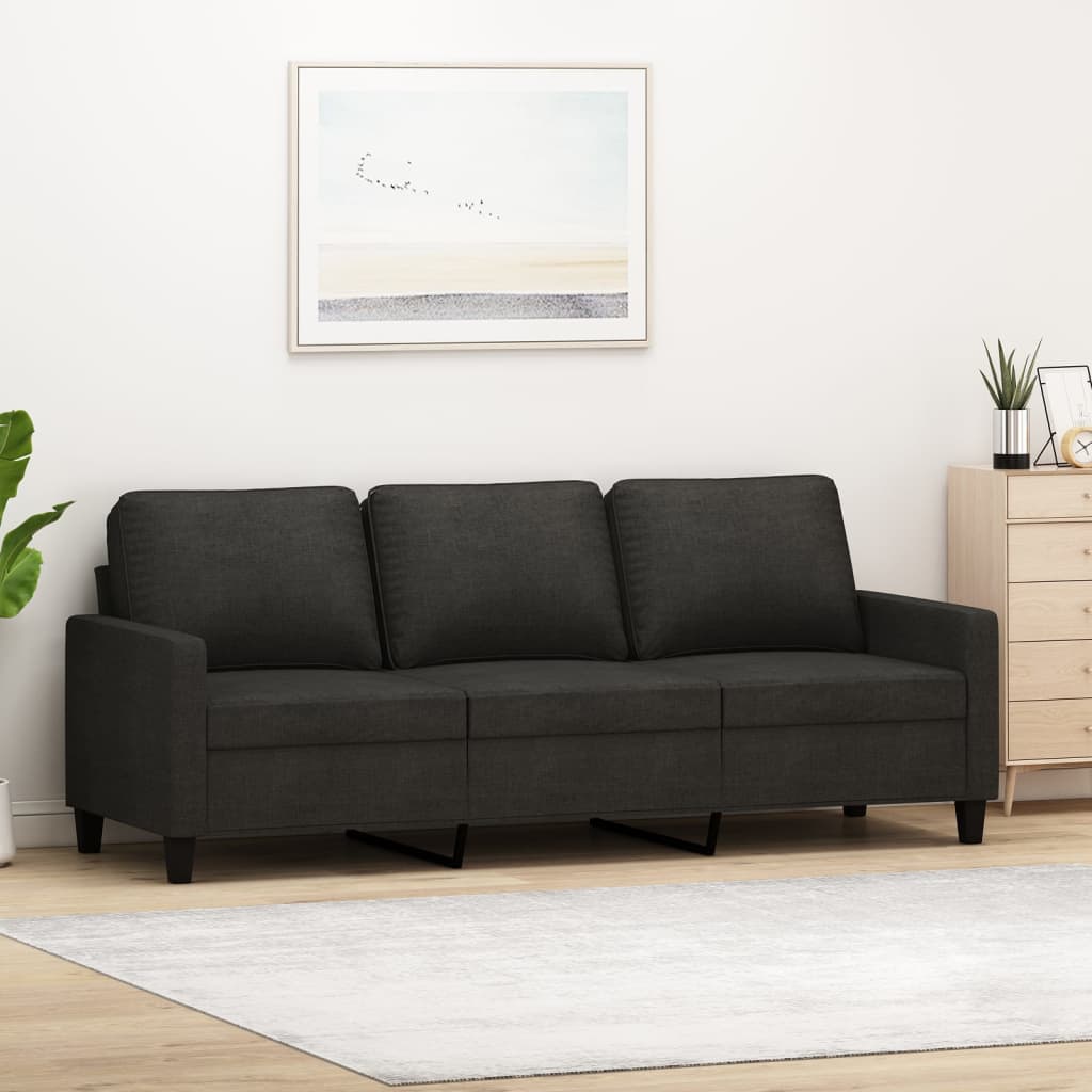 vidaXL Sofa Chair Upholstered Accent Armchair Sofa Comfort Dark Gray Fabric-8