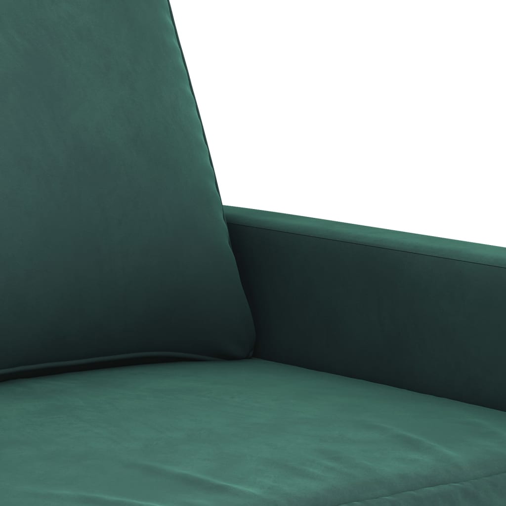 vidaXL Sofa Chair Upholstered Accent Armchair Sofa Comfort Light Gray Velvet-10