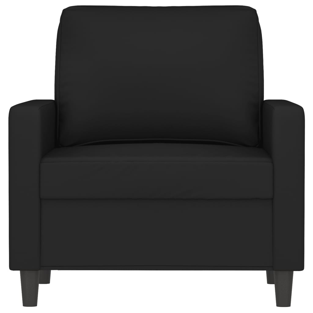 vidaXL Sofa Chair Upholstered Accent Armchair Sofa Comfort Light Gray Velvet-42
