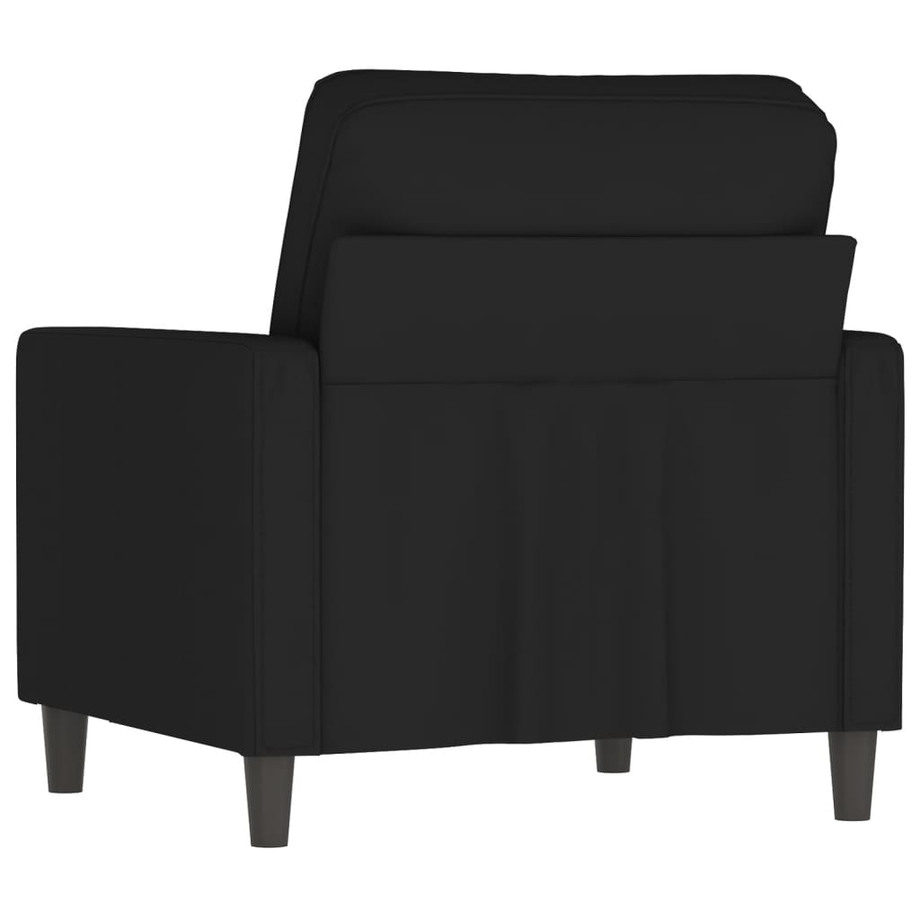 vidaXL Sofa Chair Upholstered Accent Armchair Sofa Comfort Light Gray Velvet-58