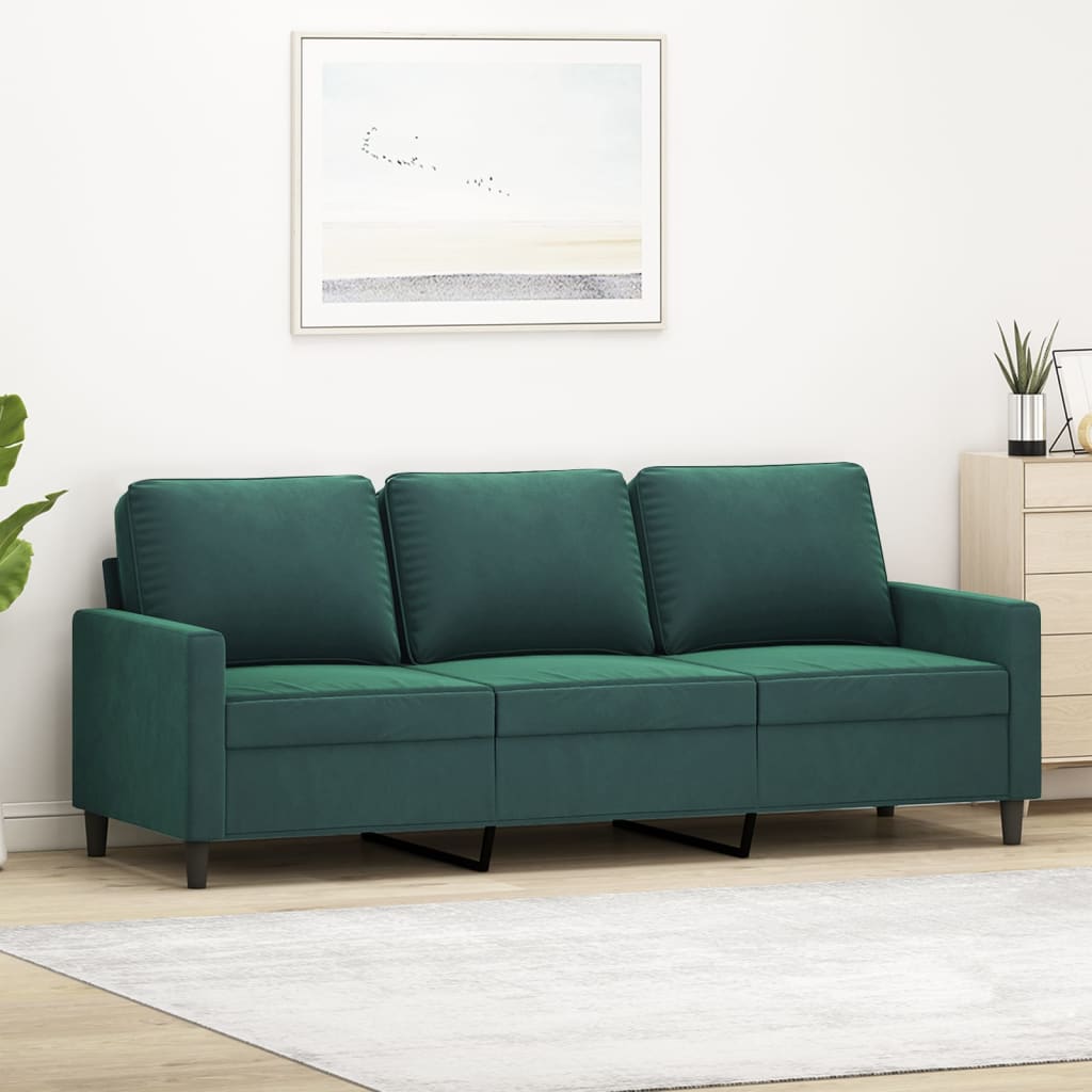 vidaXL Sofa Chair Upholstered Accent Armchair Sofa Comfort Light Gray Velvet-12