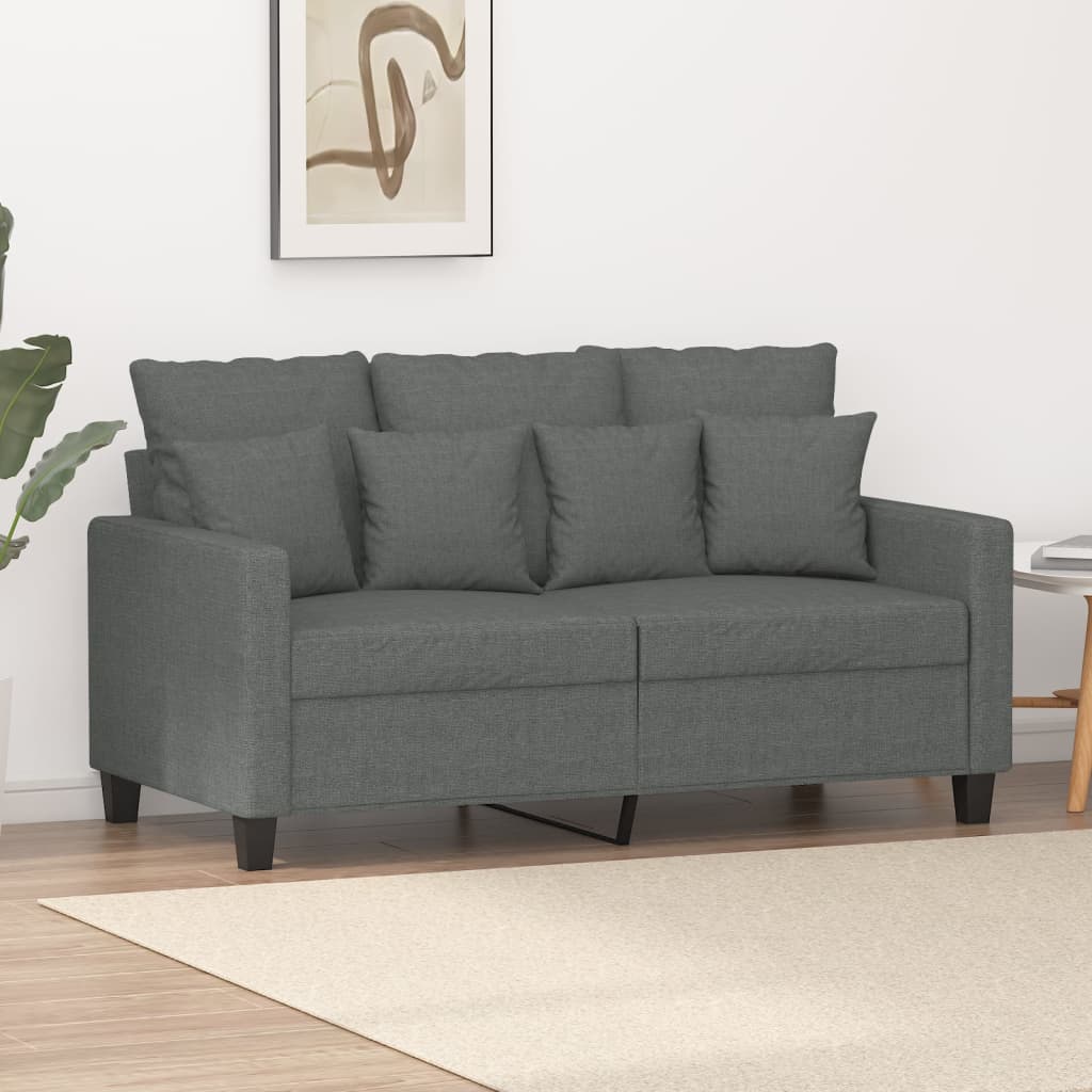 vidaXL Sofa Chair Upholstered Single Sofa Armchair for Living Room Fabric-26