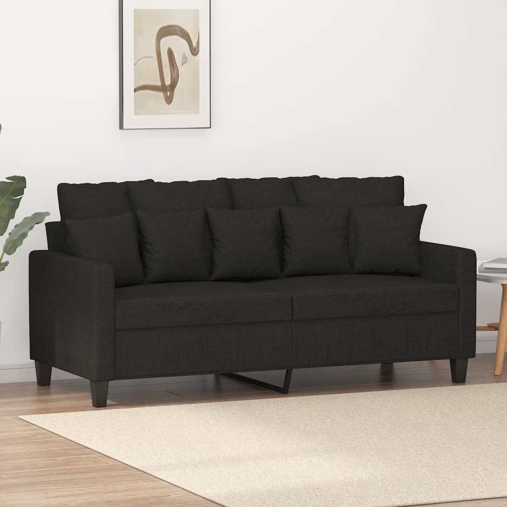 vidaXL Sofa Chair Upholstered Single Sofa Armchair for Living Room Fabric-9
